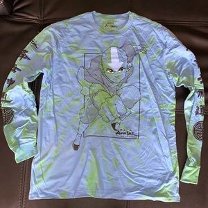 Tie dye Avatar long sleeve